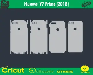 Huawei Y7 Prime (2018) Skin Vector Template