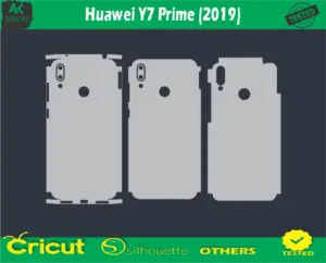 Huawei Y7 Prime (2019) Skin Vector Template