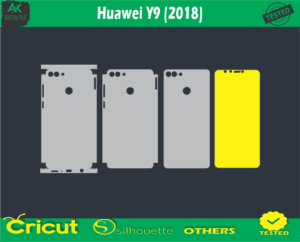 Huawei Y9 (2018) Skin Vector Template