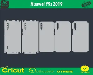 Huawei Y9s 2019 Skin Vector Template