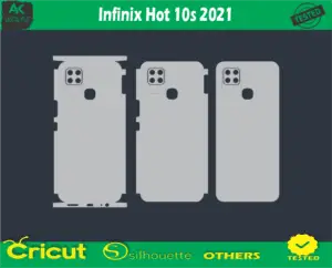 Infinix Hot 10s 2021 Skin Vector Template