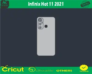 Infinix Hot 11 2021 Skin Vector Template