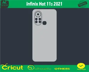 Infinix Hot 11s 2021 Skin Vector Template