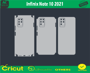 Infinix Note 10 2021 Skin Vector Template