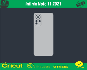 Infinix Note 11 2021 Skin Vector Template