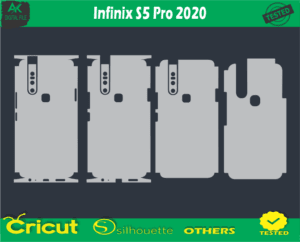 Infinix S5 Pro 2020 Skin Vector Template