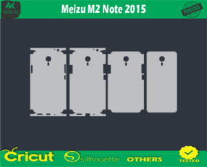 Meizu M2 Note 2015 Skin Vector Template