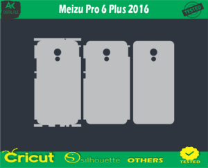 Meizu Pro 6 Plus 2016 Skin Vector Template