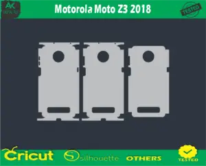 Motorola Moto Z3 2018 Skin Vector Template