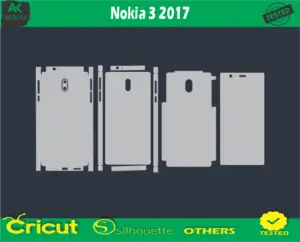 Nokia 3 2017 Skin Vector Template