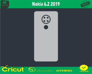 Nokia 6.2 2019 Skin Vector Template