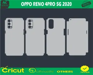 OPPO RENO 4 PRO 5G 2020 Skin Vector Template