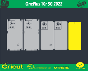 OnePlus 10r 5G 2022 Skin Vector Template