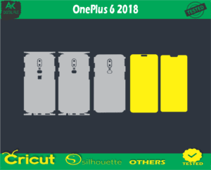 OnePlus 6 2018 Skin Vector Template
