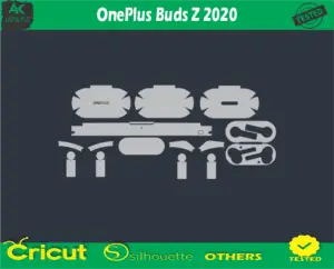 OnePlus Buds Z 2020 Skin Vector Template