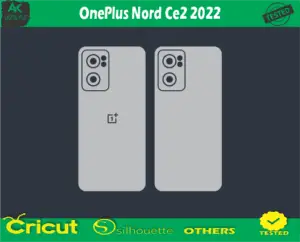 OnePlus Nord Ce2 2022 Skin Vector Template