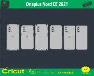 Oneplus Nord CE 2021 Skin Vector Template