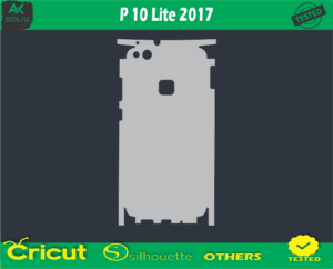 P 10 Lite 2017 Skin Vector Template