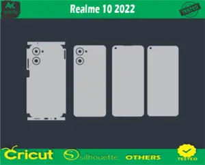 Realme 10 2022 Skin Vector Template low price