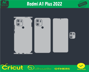 Redmi A1 Plus 2022 Skin Vector Template low price