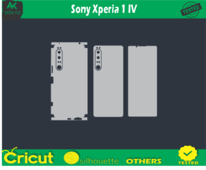 Sony Xperia 1 IV Skin Vector Template