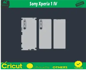 Sony Xperia 1 IV Skin Vector Template