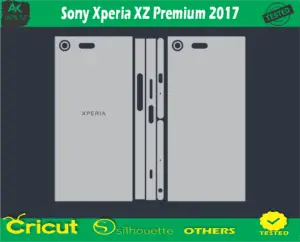 Sony Xperia XZ Premium 2017 Skin Vector Template