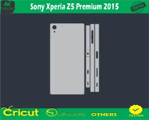 Sony Xperia Z5 Premium 2015 Skin Vector Template