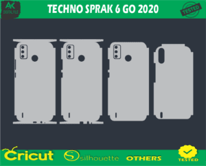 TECHNO SPRAK 6 GO 2020 Skin Vector Template