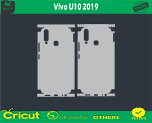 Vivo U10 2019 Skin Vector Template low price