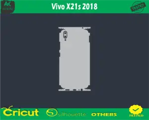 Vivo X21s 2018 Skin Vector Template low price