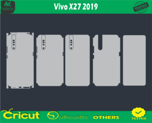 Vivo X27 2019 Skin Vector Template low price