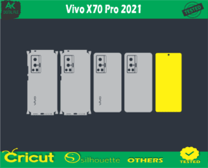 Vivo X70 Pro 2021 Skin Vector Template low price