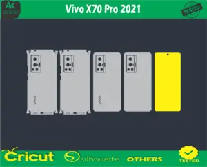 Vivo X70 Pro 2021 Skin Vector Template low price