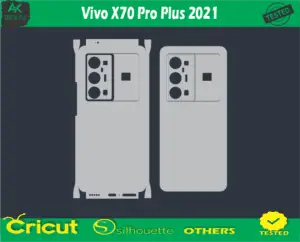 Vivo X70 Pro Plus 2021 Skin Vector Template low price