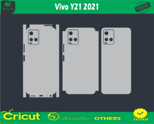 Vivo Y21 2021 Skin Vector Template