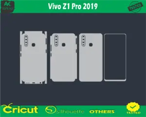 Vivo Z1 Pro 2019 Skin Vector Template