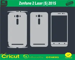 Zenfone 2 Laser (5) 2015 Skin Vector Template