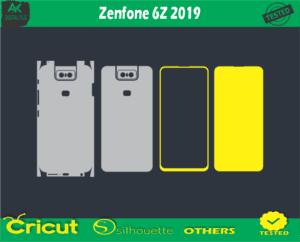 Zenfone 6Z 2019 Skin Vector Template