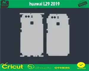 huawai L29 2019 Skin Vector Template