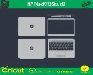 HP 14s-cf0135tu cf2 Skin Vector Template