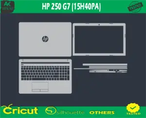 HP 250 G7 (15H40PA) Skin Vector Template