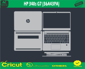 HP 340s G7 (36A43PA) Skin Vector Template