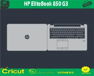 HP EliteBook 850 G3 Skin Vector Template