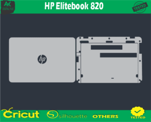 HP EliteBook 820 Skin Vector Template