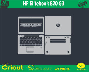 HP EliteBook 820 G3 Skin Vector Template