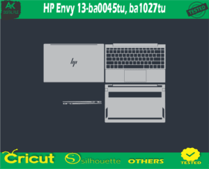 HP Envy 13-ba0045tu ba1027tu Skin Vector Template