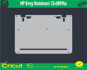 HP Envy Notebook 13-d049tu Skin Vector Template