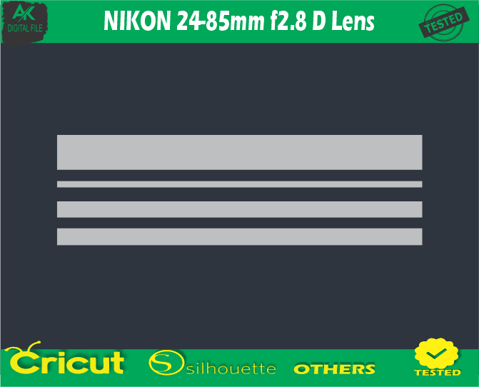 NIKON 24-85mm f2.8 D Lens