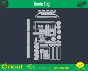 Ronin S dji Skin Vector Template